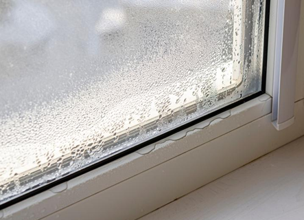 Kondenzace na povrchu okenního zasklenění