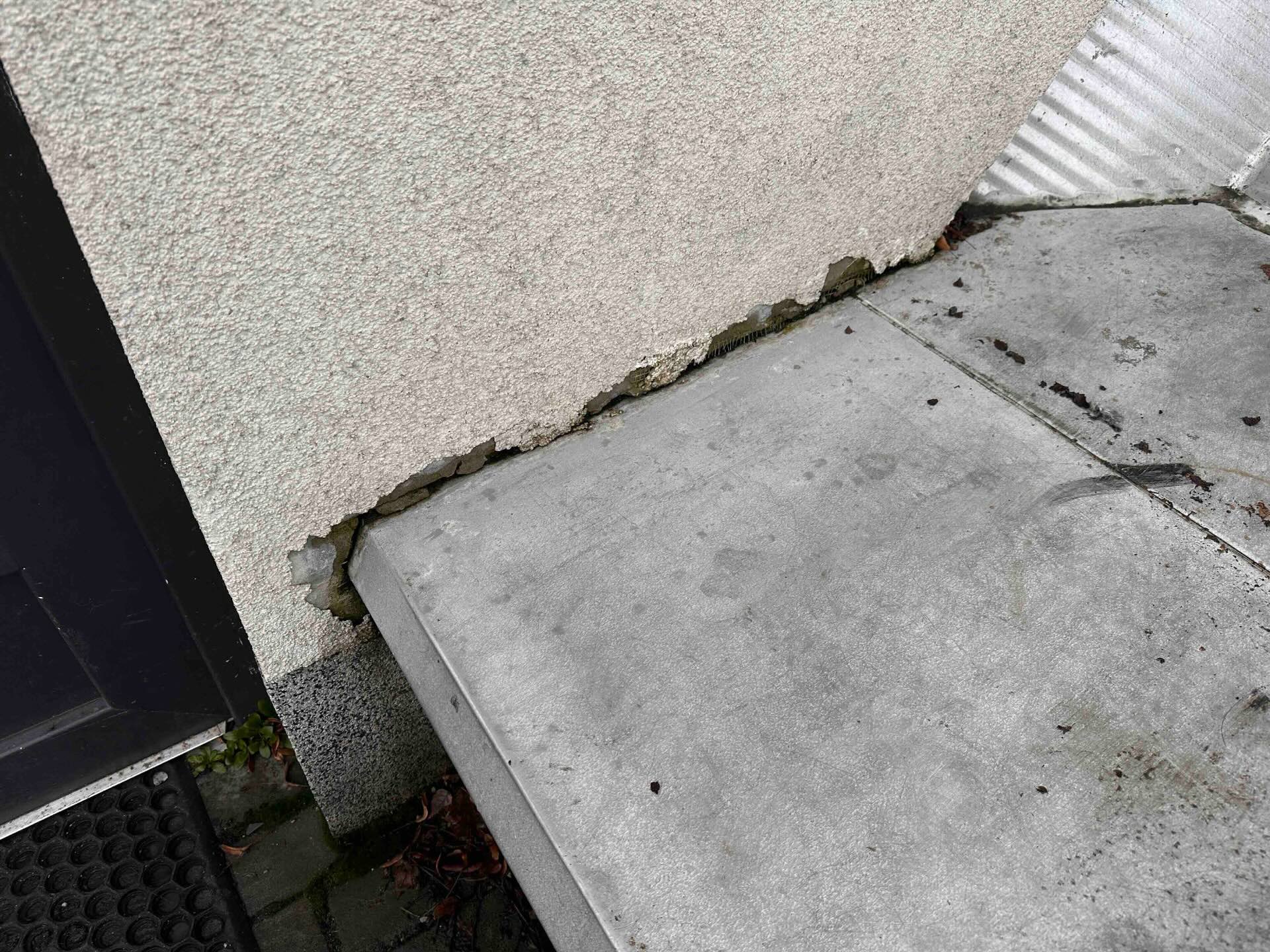 Nevhodné ukončení oplechování