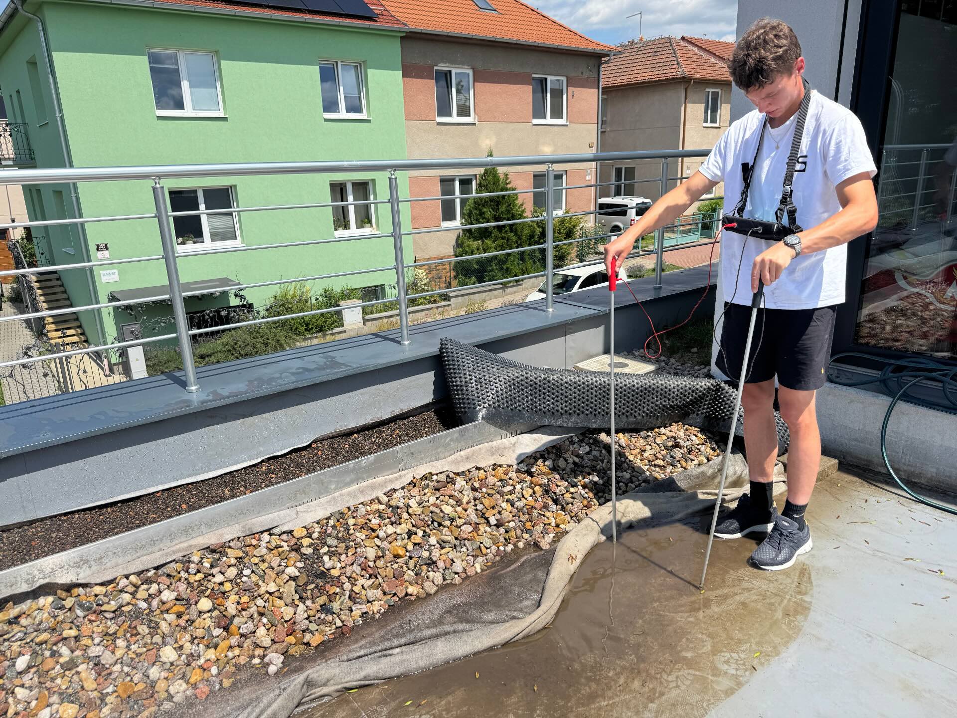 Provedení elektroimpulzní zkoušky