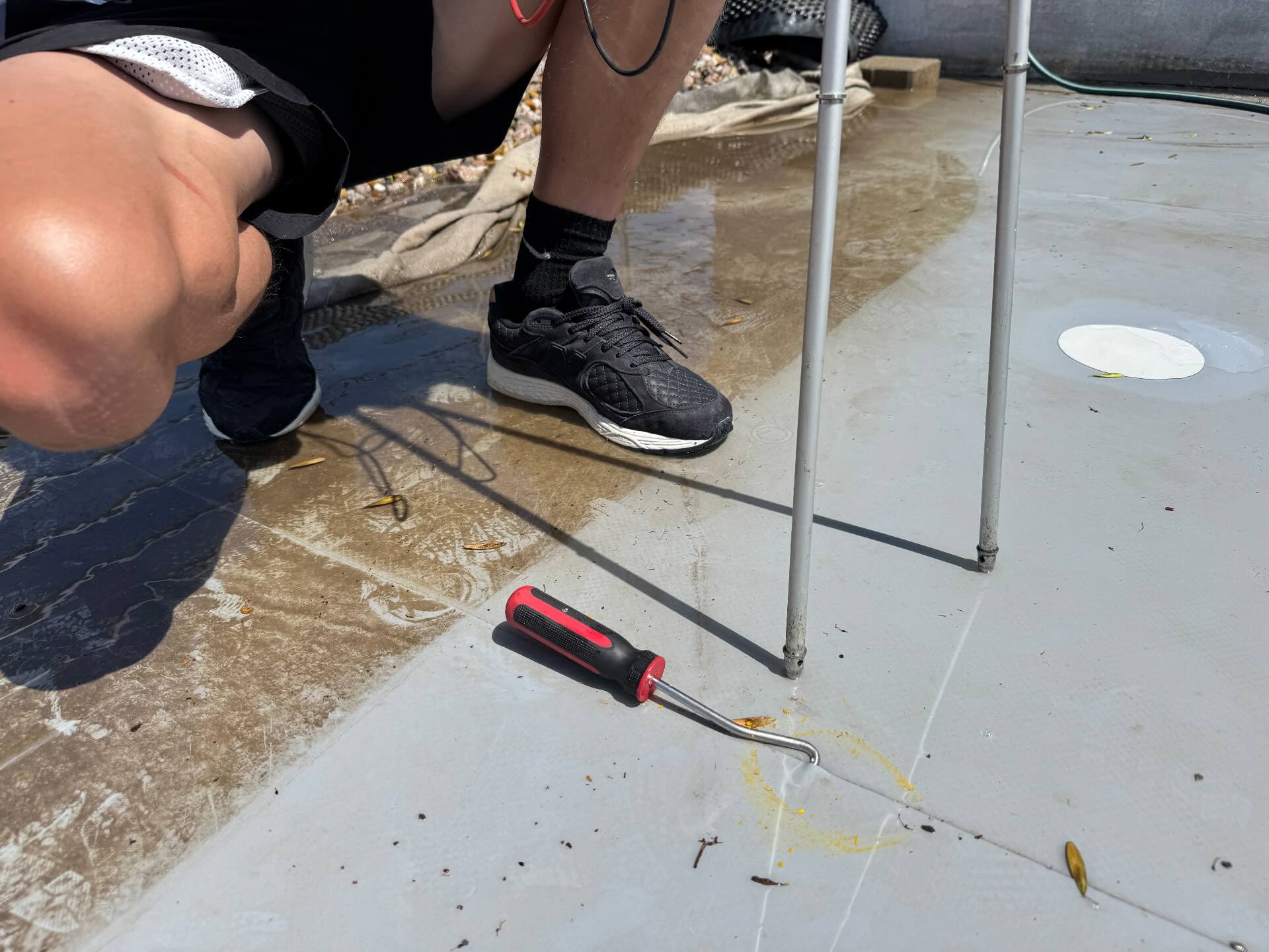 Porucha ve sváru zjištěná pomocí elektroimpulzní zkoušky