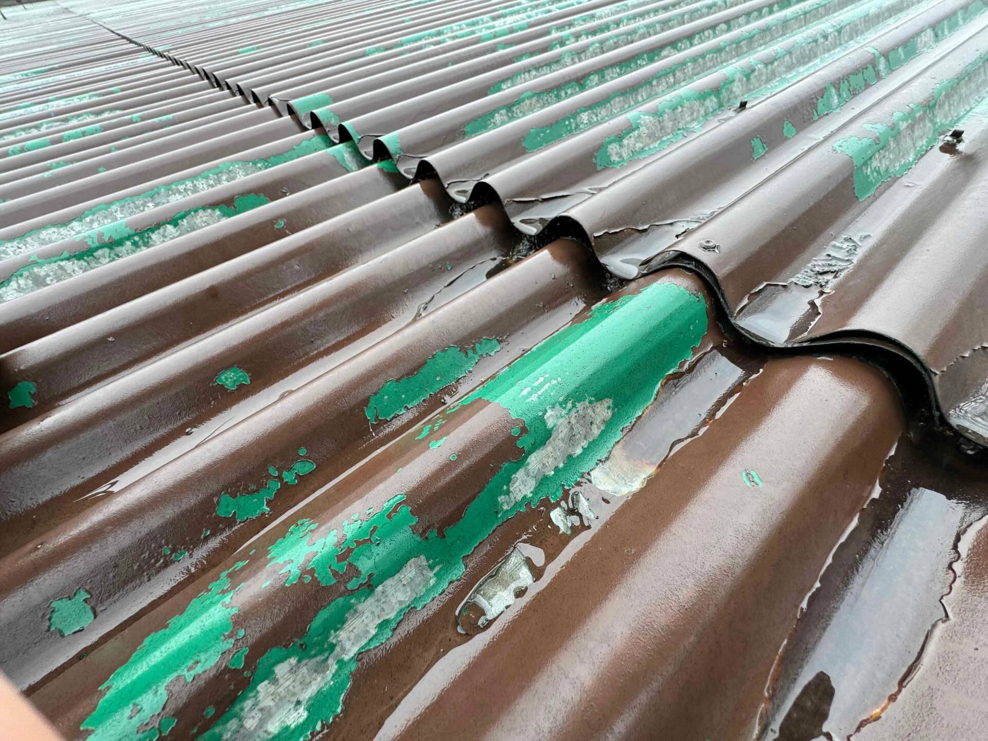 Deformace krytiny v místě přeložení