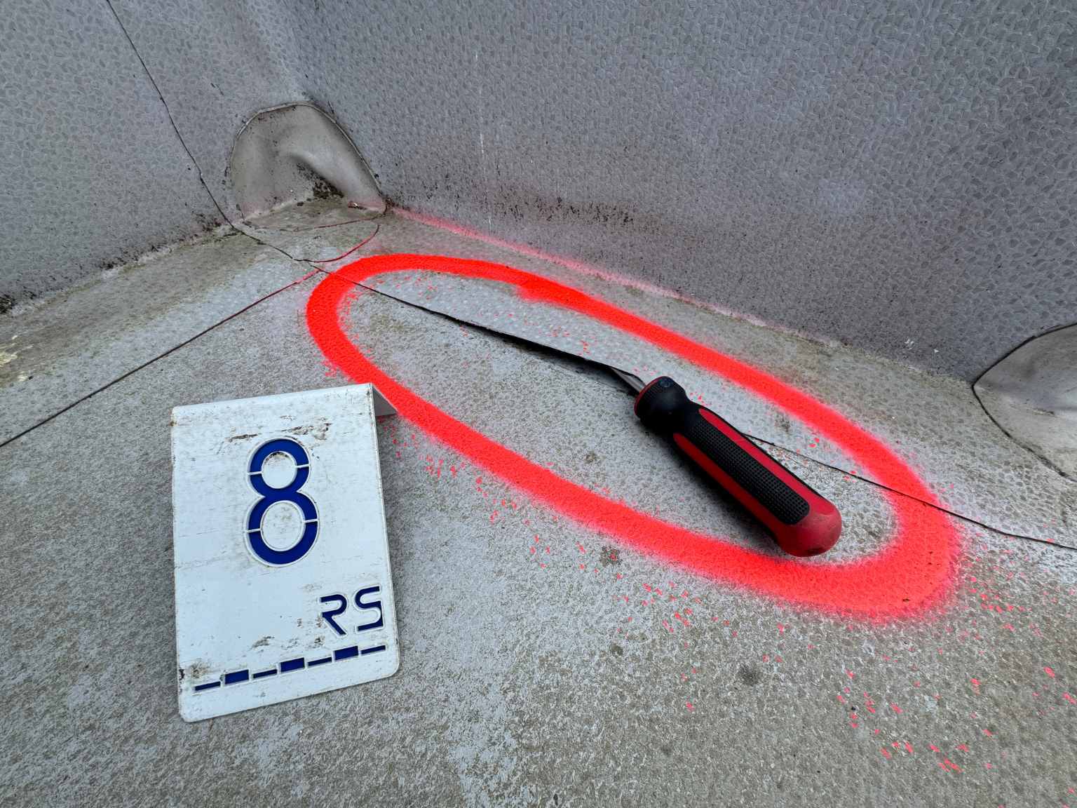 Jehlová zkouška hydroizolačního pásu